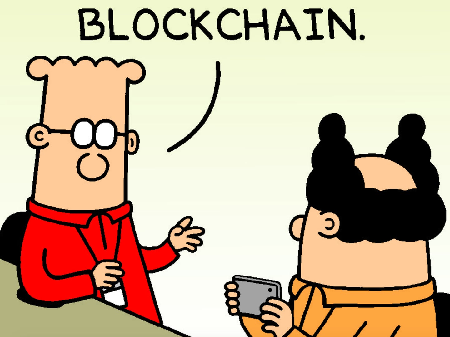 blockchain dilbert